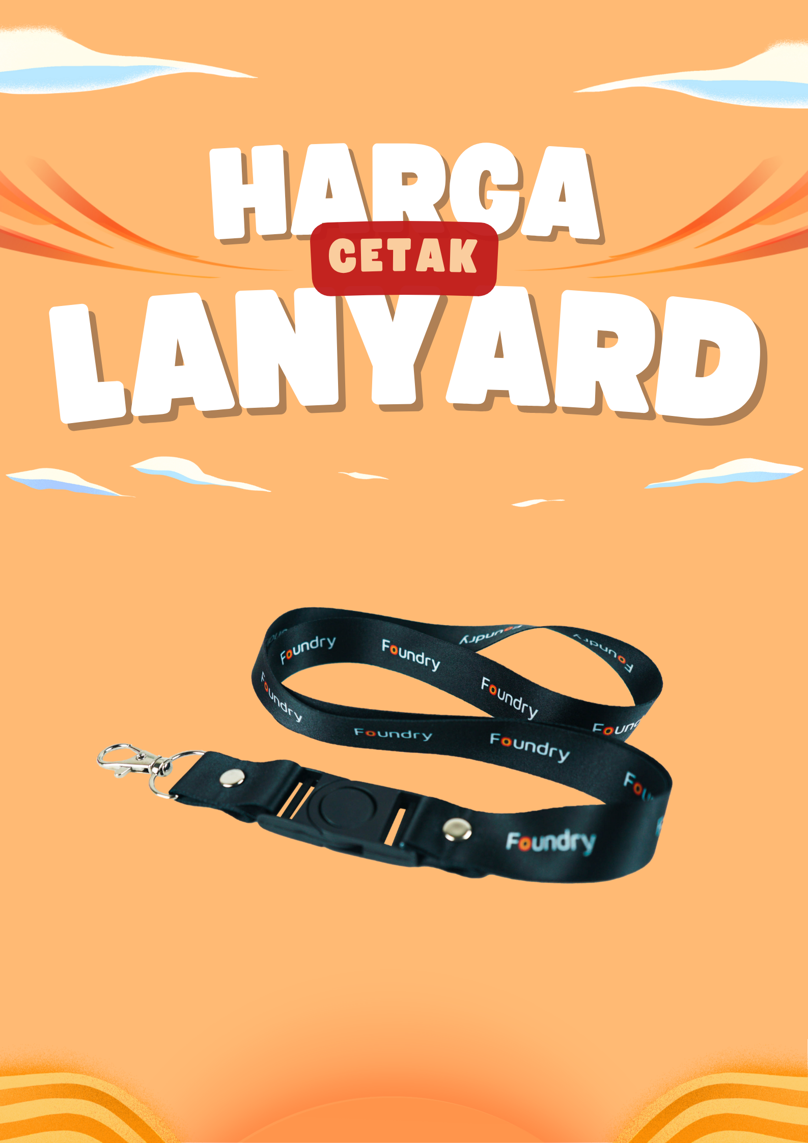 Harga Cetak Lanyard Kendal